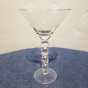 Crystal Martini Glass 8.5''